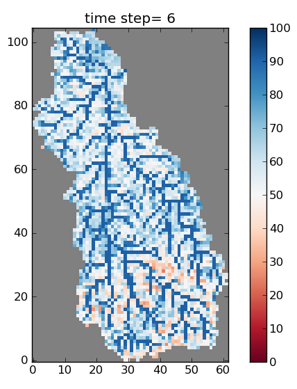 Simulated SSI map
